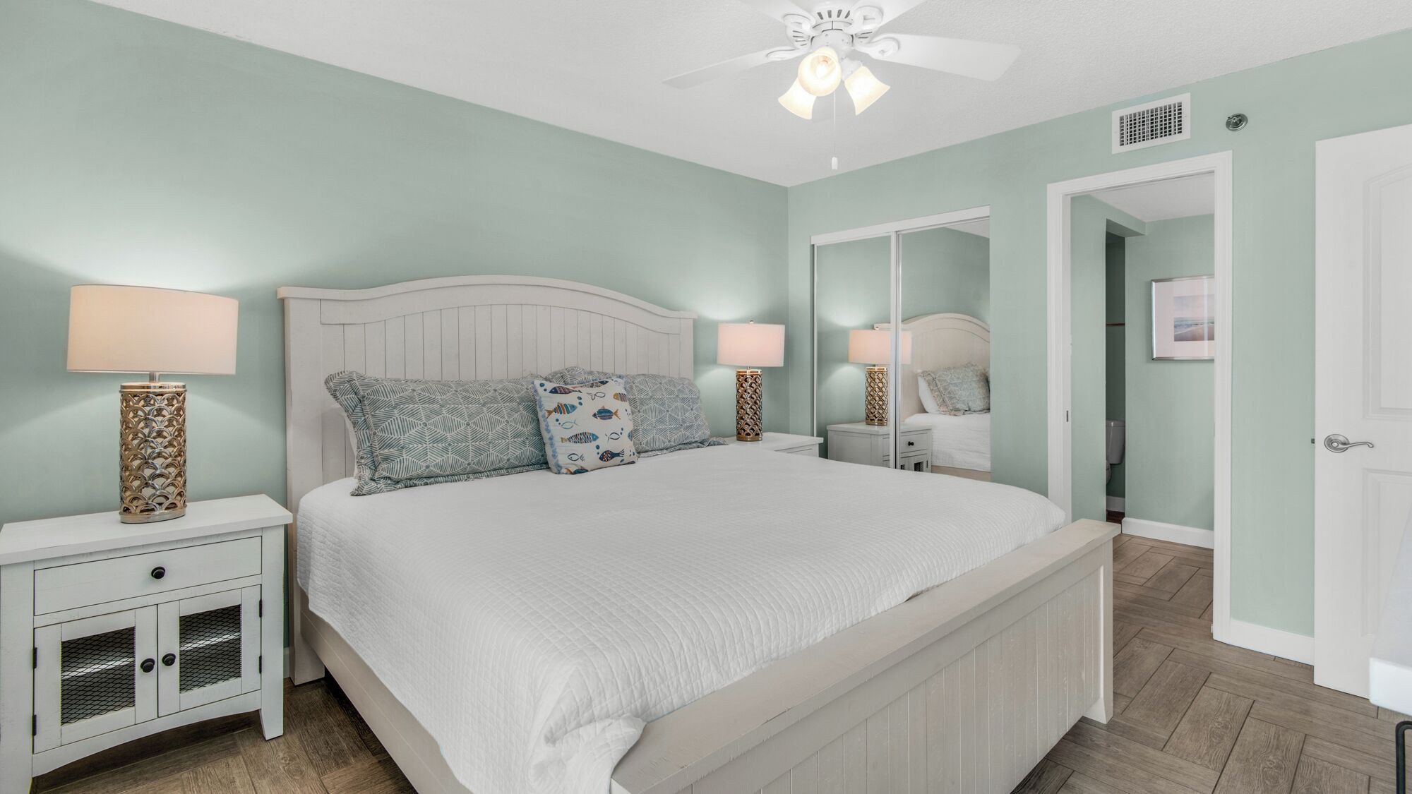 Condo, Multiple Beds, Balcony, Ocean View (BeachCrest 804) | 2 bedrooms, individually decorated, individually furnished