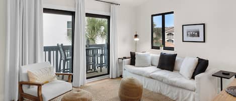 Condo, Multiple Beds, Balcony (Beachside Condo 24) | Living area