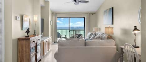 Condo, Multiple Beds, Balcony, Ocean View (Beachside Condo 11) | Living area