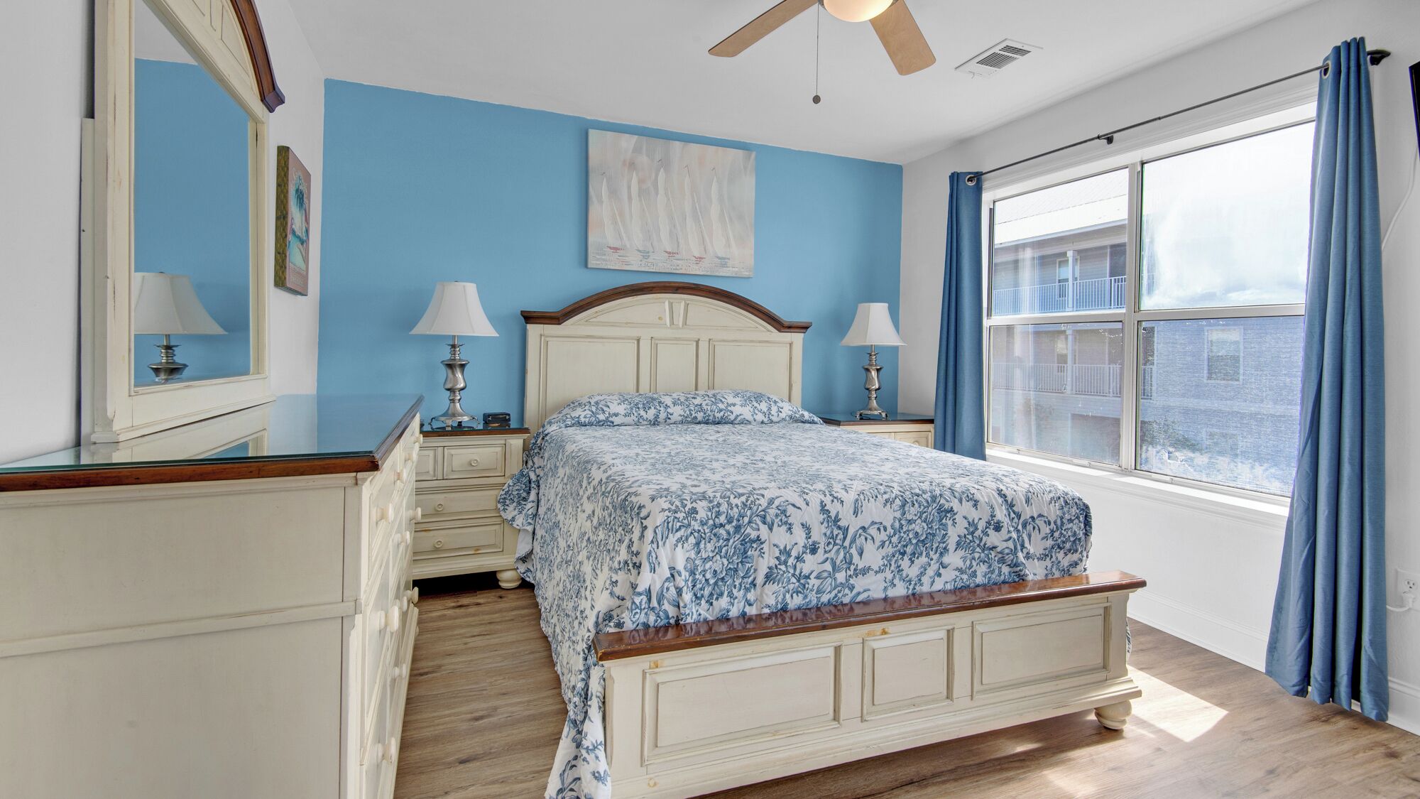 Appartement, Meerdere bedden, balkon, uitzicht op tuin (Beachside Villas 221) | 2 slaapkamers, individueel gedecoreerd, individueel gemeubileerd