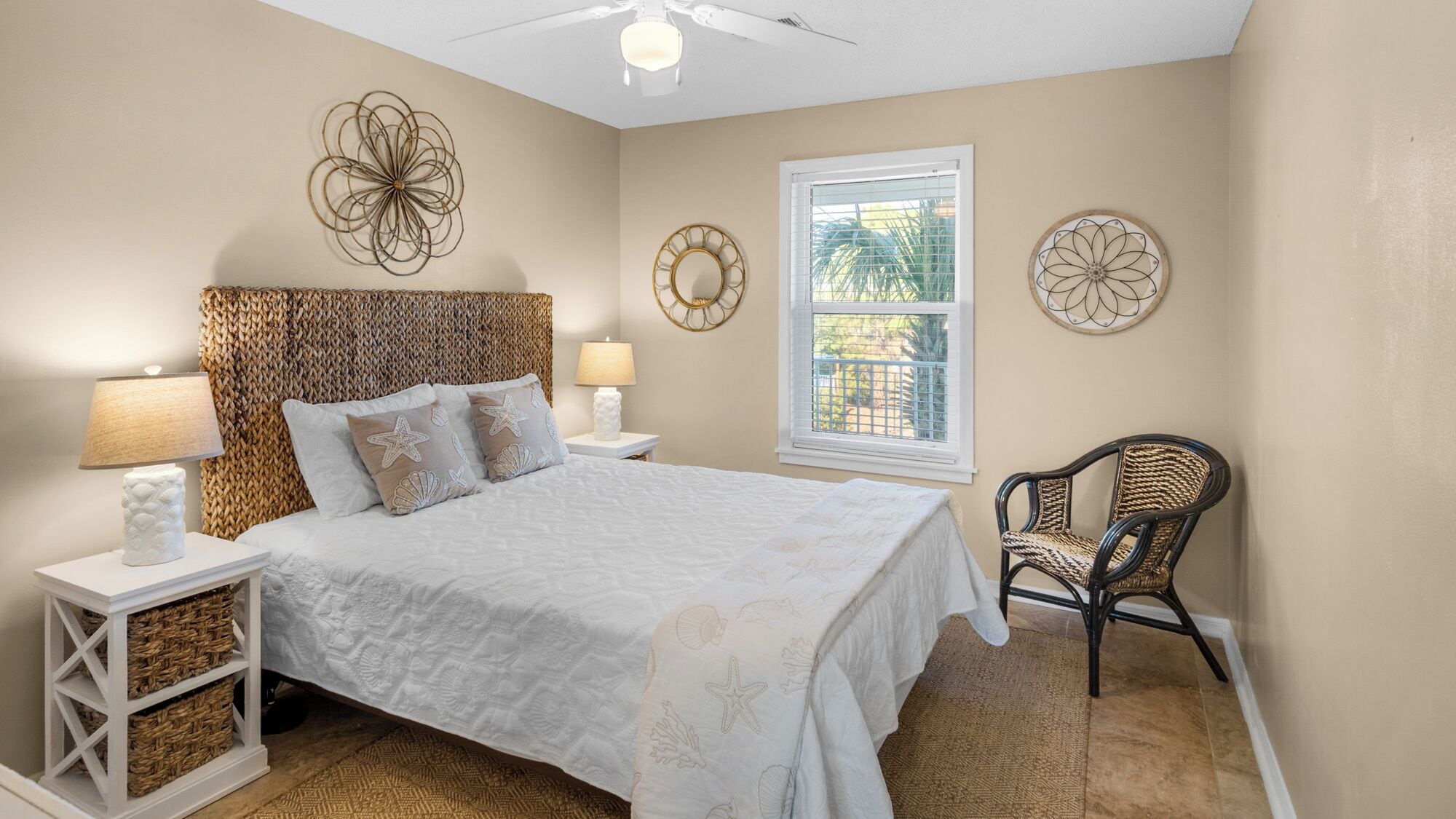 Condo, Multiple Beds, Balcony, Pool View (Beachside Villas 1122) | 2 bedrooms, individually decorated, individually furnished, bed sheets