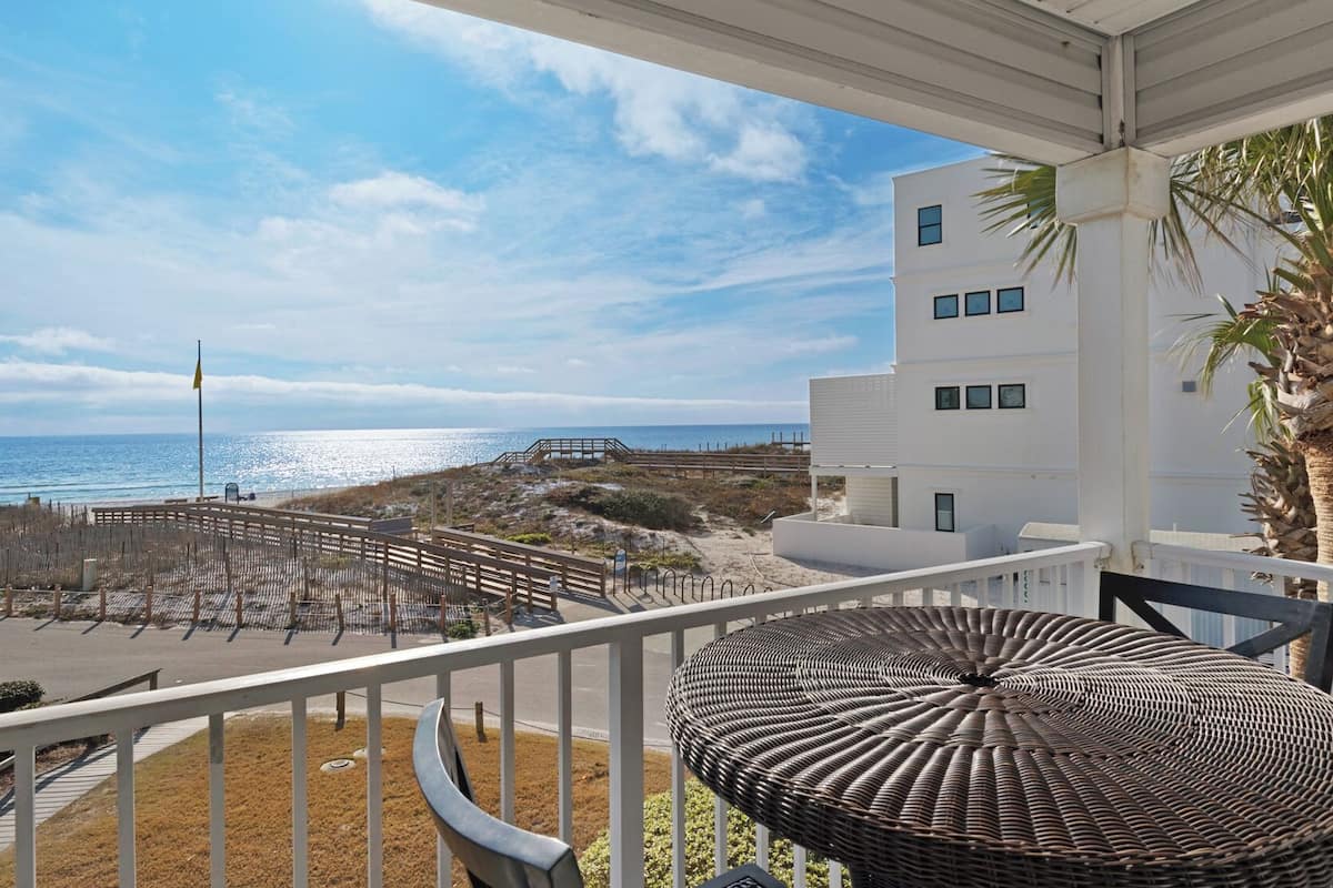 Appartement, meerdere bedden, patio, uitzicht op oceaan (Beachside Villas 621) | Terrein van de accommodatie