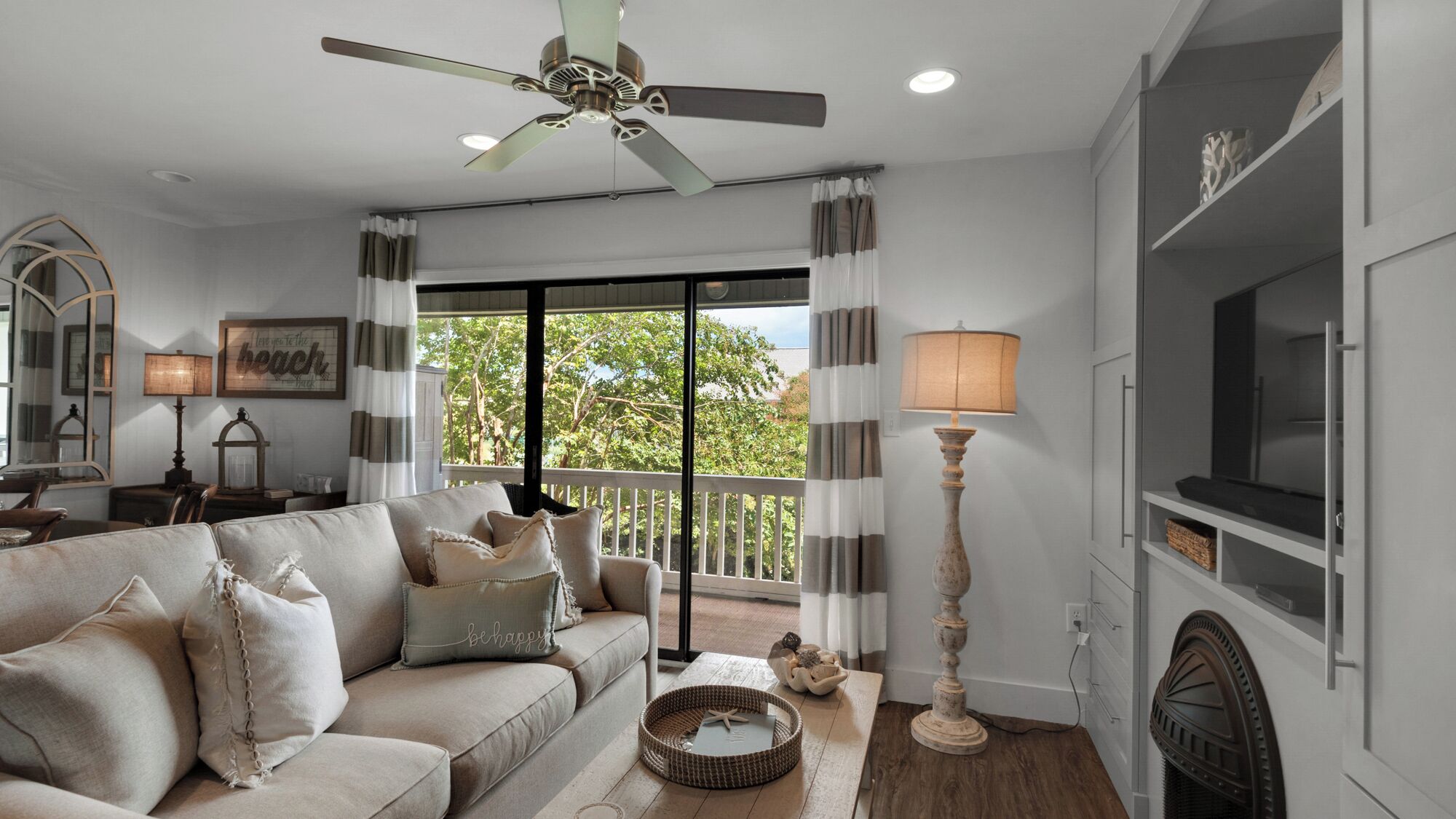 Condo, Multiple Beds, Patio, Garden View (Beachwood Villas 1D) | Living area | 42-inch flat-screen TV with digital channels