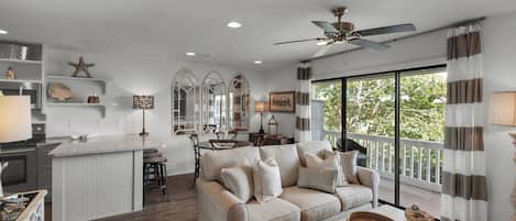 Condo, Multiple Beds, Patio, Garden View (Beachwood Villas 1D) | Living area
