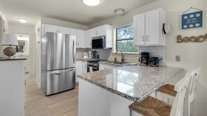 Condo, Multiple Beds, Patio, Pool View (Beachwood Villas 10H) | Private kitchen - Beachwood Villas (Santa Rosa Beach)