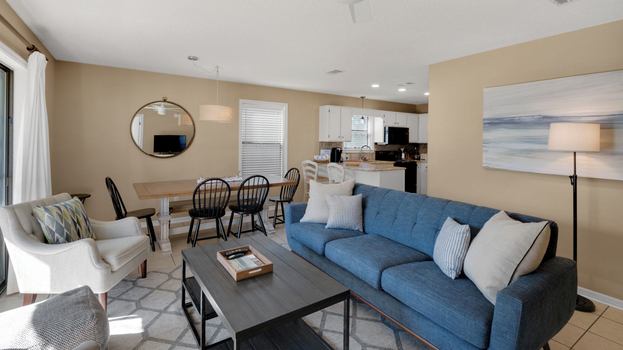 Condo, Multiple Beds, Patio, Garden View (Beachwood Villas 14B) | Living area | 42-inch flat-screen TV with digital channels