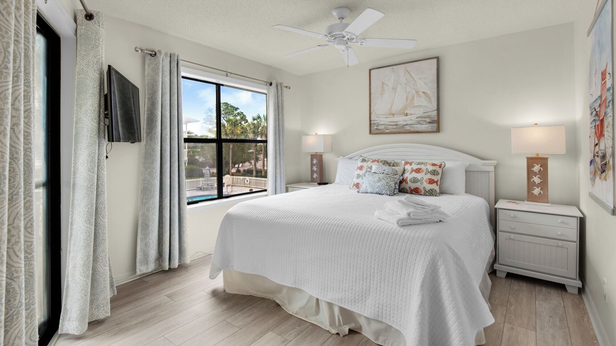 Condo, Multiple Beds, Patio, Pool View (Beachwood Villas 10H) | 2 bedrooms, individually decorated, individually furnished