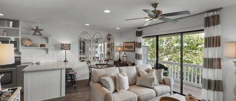Condo, Multiple Beds, Patio, Garden View (Beachwood Villas 1D) | Living area