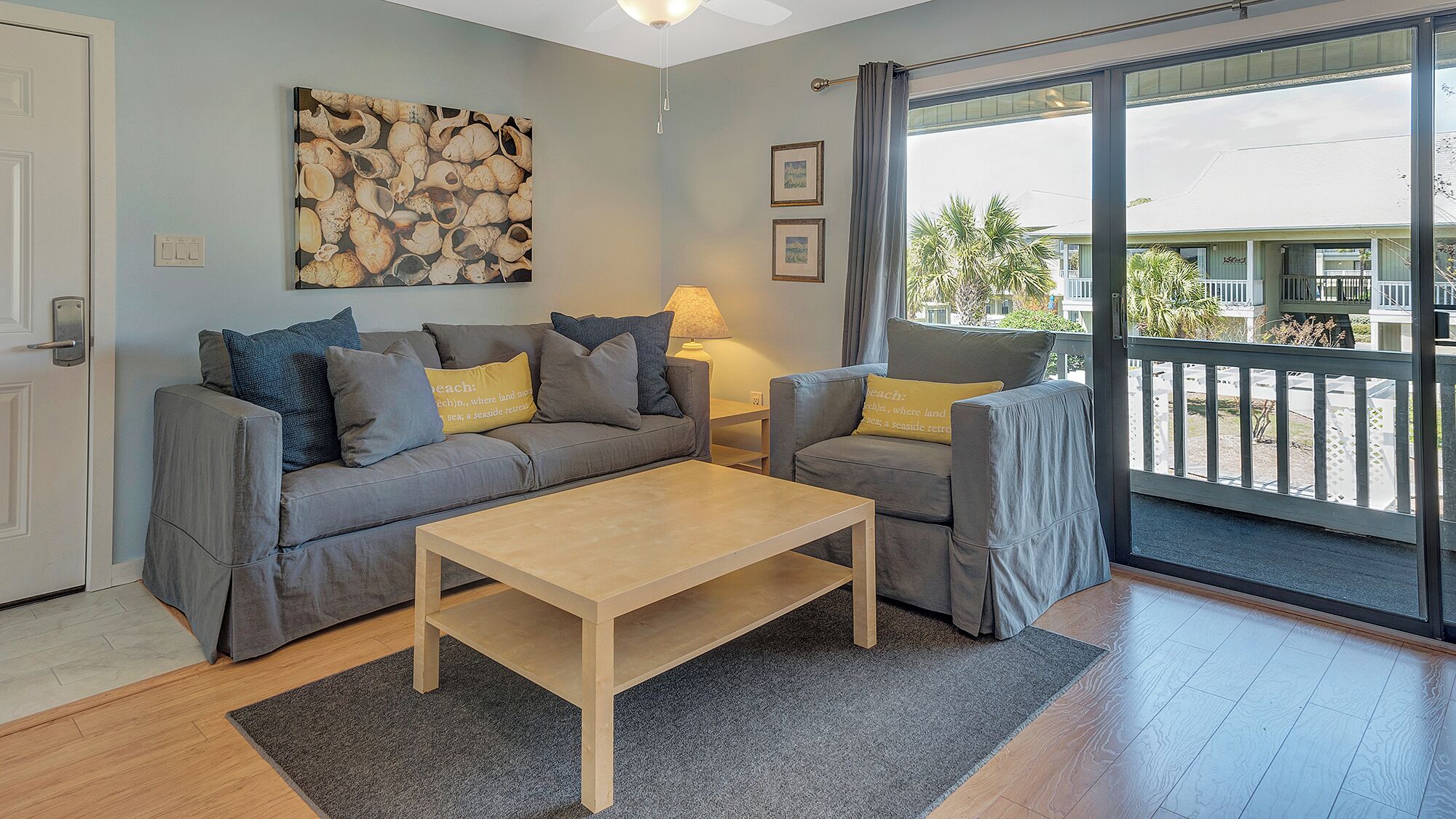 Condo, 1 Queen Bed with Sofa bed, Patio, Garden View (Beachwood Villas 7F) | Living area