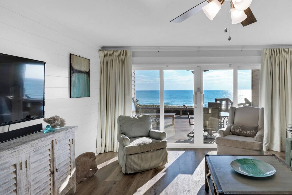 Townhome, Multiple Beds, Patio, Ocean View (Blue Nine 2) | Living area | 42-inch flat-screen TV with digital channels
