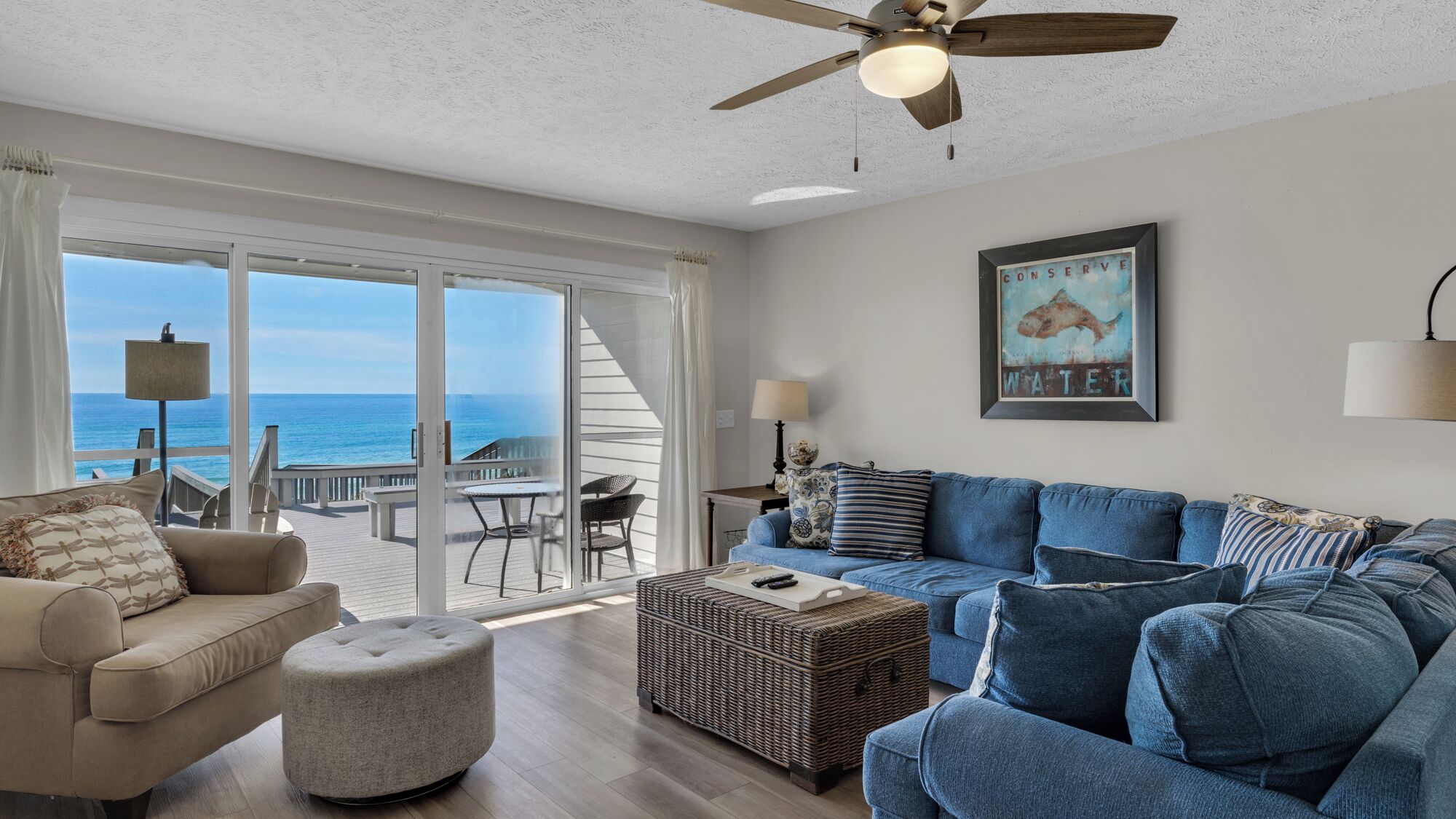 Townhome, Multiple Beds, Patio, Ocean View (Blue Nine 5) | Living area