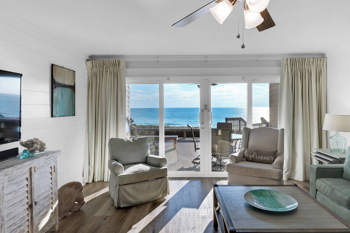 Townhome, Multiple Beds, Patio, Ocean View (Blue Nine 2) | Living area | 42-inch flat-screen TV with digital channels