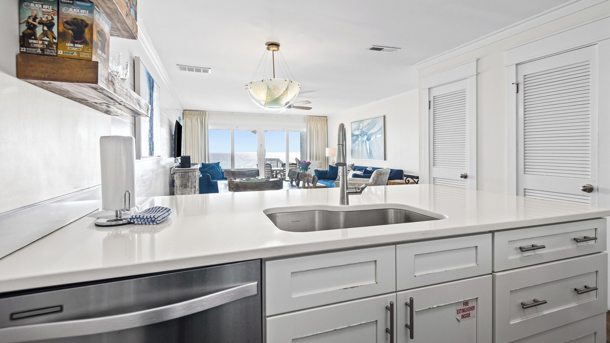 Townhouse, Beberapa Tempat Tidur, patio, pemandangan samudra (Blue Nine 2) | Interior