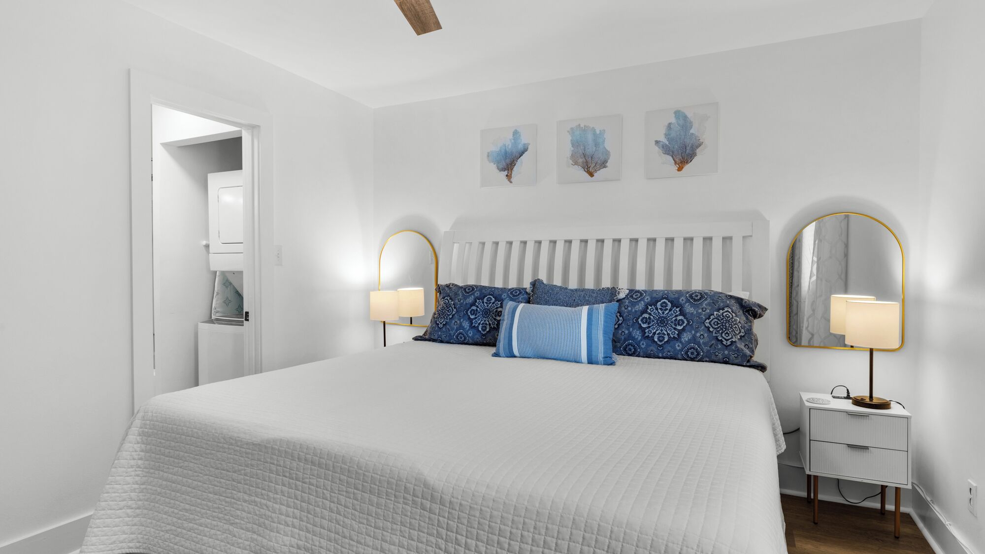 Condo, Multiple Beds, Balcony, Ocean View (Commodore's Retreat 104) | 1 bedroom, individually decorated, individually furnished, bed sheets