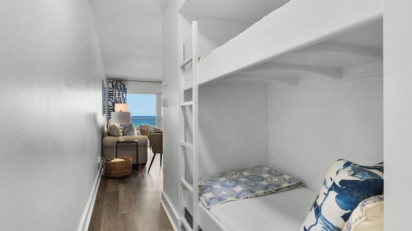 Condo, Multiple Beds, Balcony, Ocean View (Commodore's Retreat 104) | 1 bedroom, individually decorated, individually furnished, bed sheets - Commodore's Retreat (Santa Rosa Beach)
