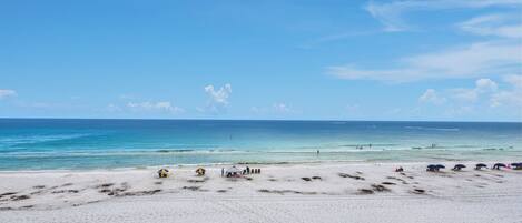 Accommodatie ligt op het strand