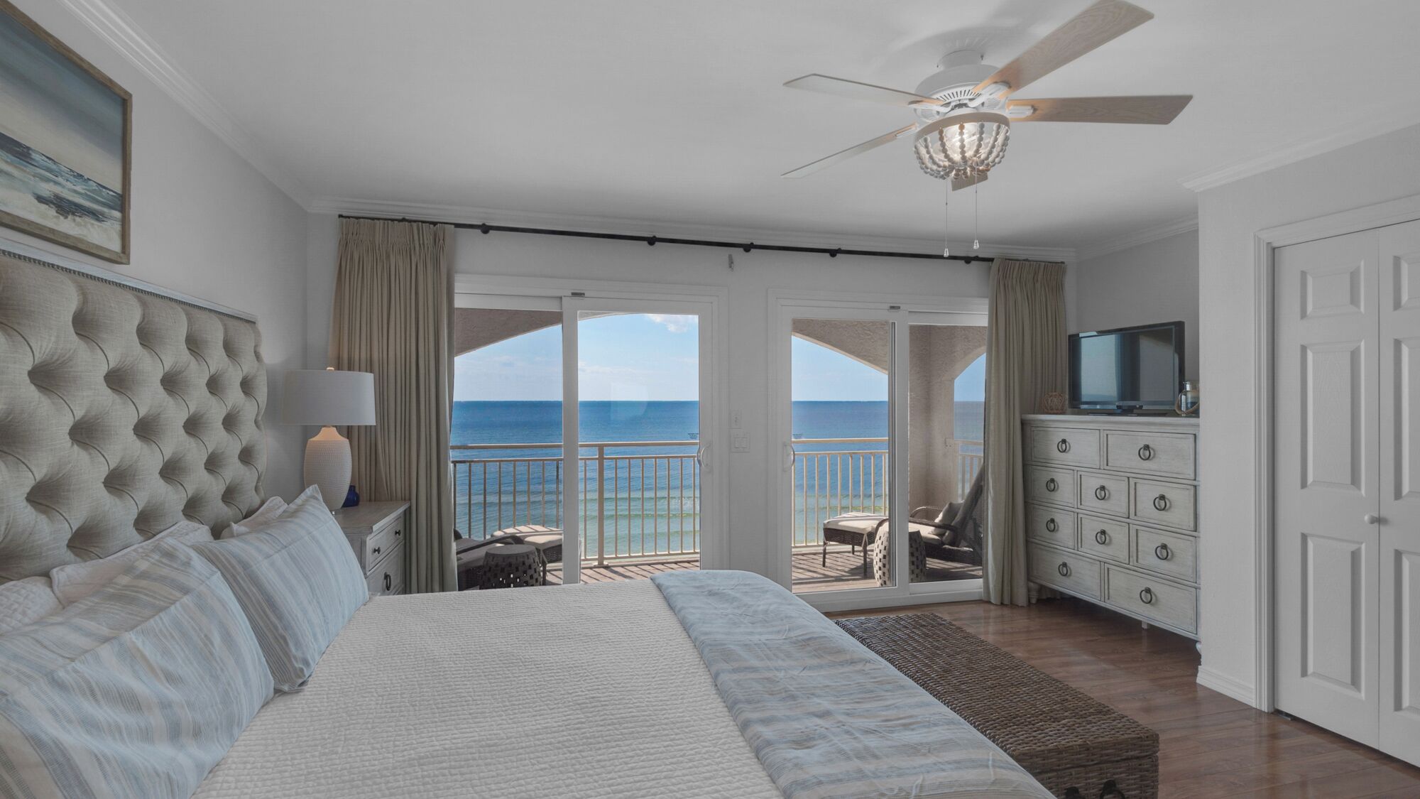 公寓式客房, 多张床, 露台, 海洋景观 (Dune Villas 5B) | 3 多间卧室、特色装修、特色家居