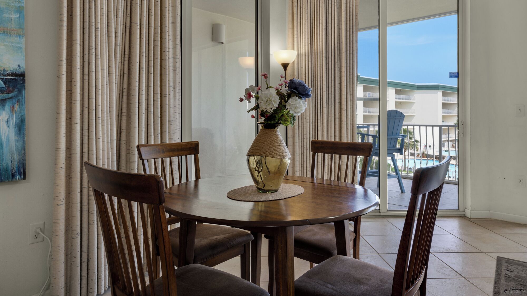Condo, Multiple Beds, Balcony, Pool View (Dunes Of Seagrove 202C) | Dining