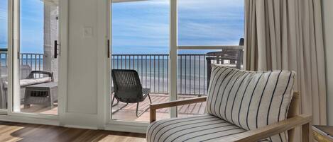 Condo, Multiple Beds, Balcony, Ocean View (Eastern Shores 211) | Living area | 42-inch flat-screen TV with digital channels