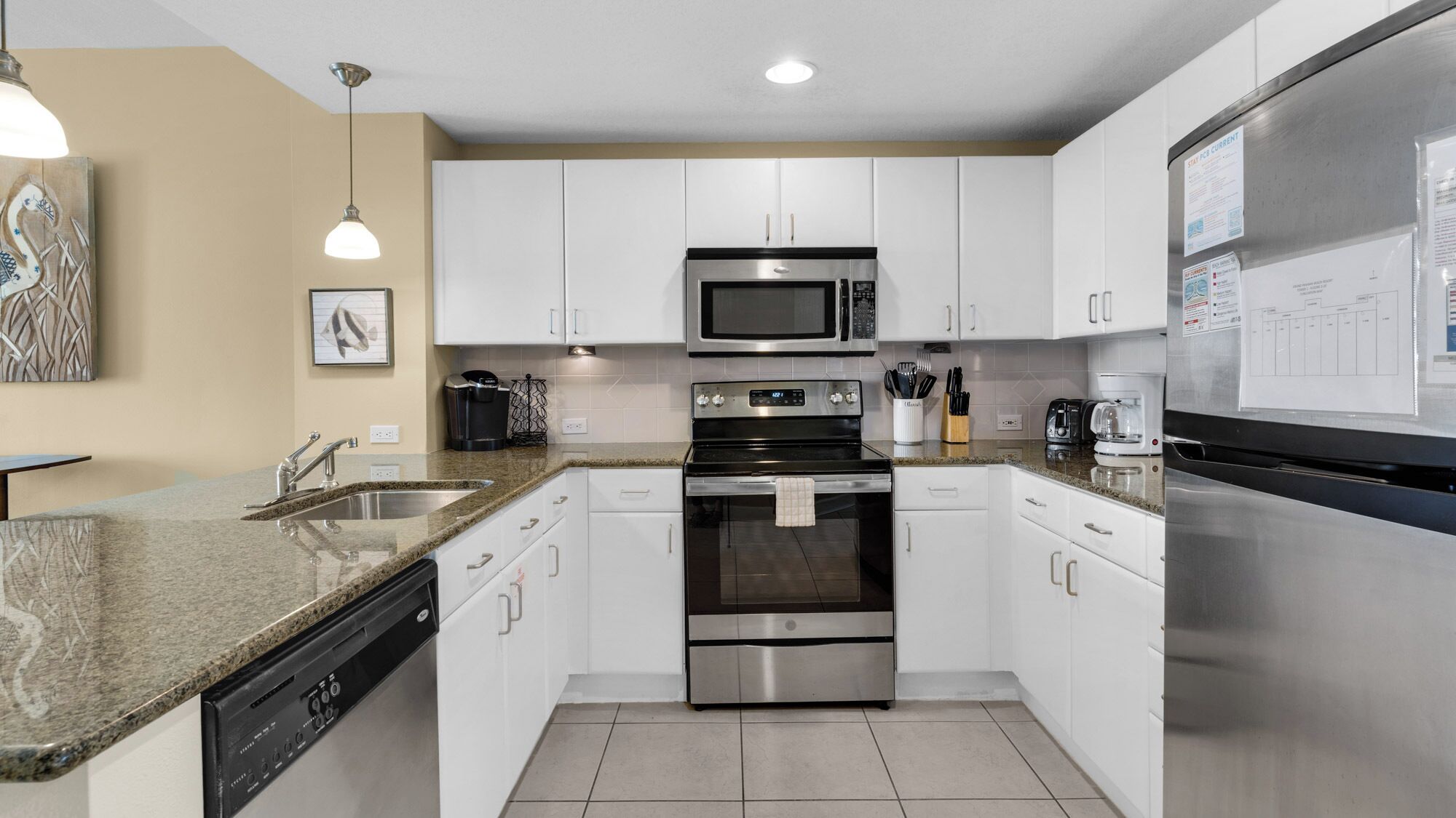 Condo, Multiple Beds, Balcony, Ocean View (Grand Panama 1-1006 - No Pets Allowed) | Private kitchen | Fridge, microwave, oven, stovetop