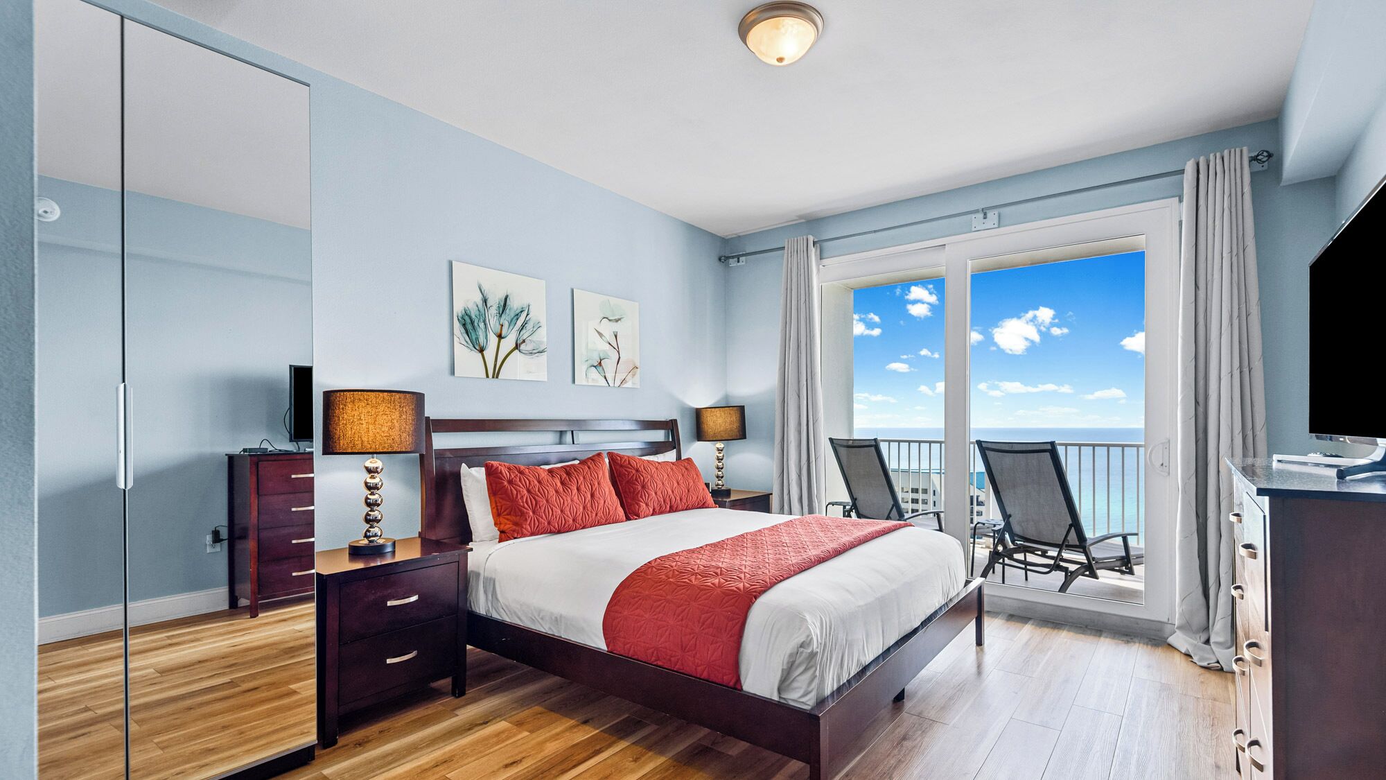 Appart'hôtel, plusieurs lits, balcon, vue océan (Laketown Wharf 1527 - No Pets Allowed)