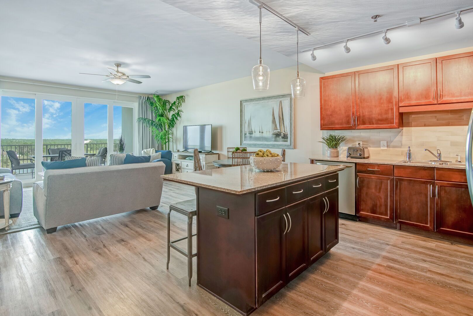 Condo, Multiple Beds, Balcony, Ocean View (Laketown Wharf 834) | Interior