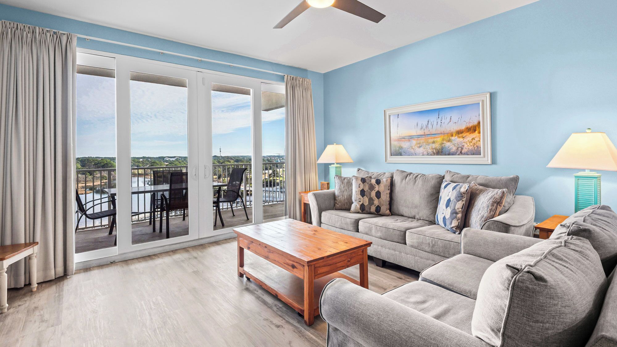 Condo, Multiple Beds, Balcony (Laketown Wharf 731 - No Pets Allowed) | Living area | 42-inch flat-screen TV with digital channels