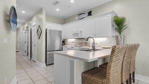 Condo, Multiple Beds, Balcony, Ocean View (Monterey Condos B402) | Private kitchen | Coffee/tea maker