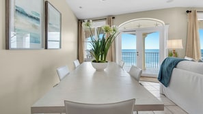 Condo, Multiple Beds, Balcony, Ocean View (Monterey Condos B402) | Dining - Monterey Condos (Panama City Beach)