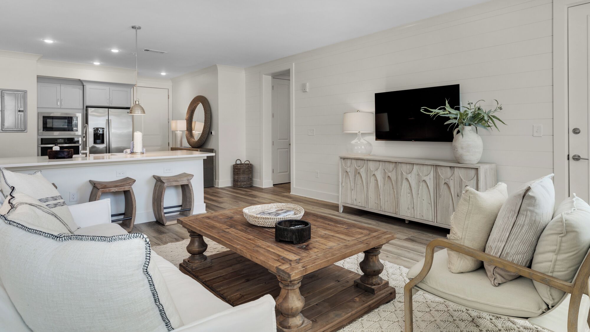 Condo, Multiple Beds, Patio (Pinewood30A 412) | Living area | 42-inch flat-screen TV with digital channels