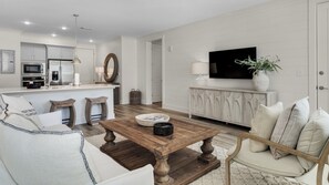 Condo, Multiple Beds, Patio (Pinewood30A 412) | Living area | 42-inch flat-screen TV with digital channels - Pinewood30A (Santa Rosa Beach)