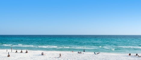 Vlak bij het strand