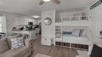 Condo, Multiple Beds, Patio, Pool View (Rollin Tide C4) | Living area | 42-inch flat-screen TV with digital channels