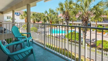 Condo, 1 Queen Bed with Sofa bed, Balcony, Pool View (Rollin Tide C8) | View from room