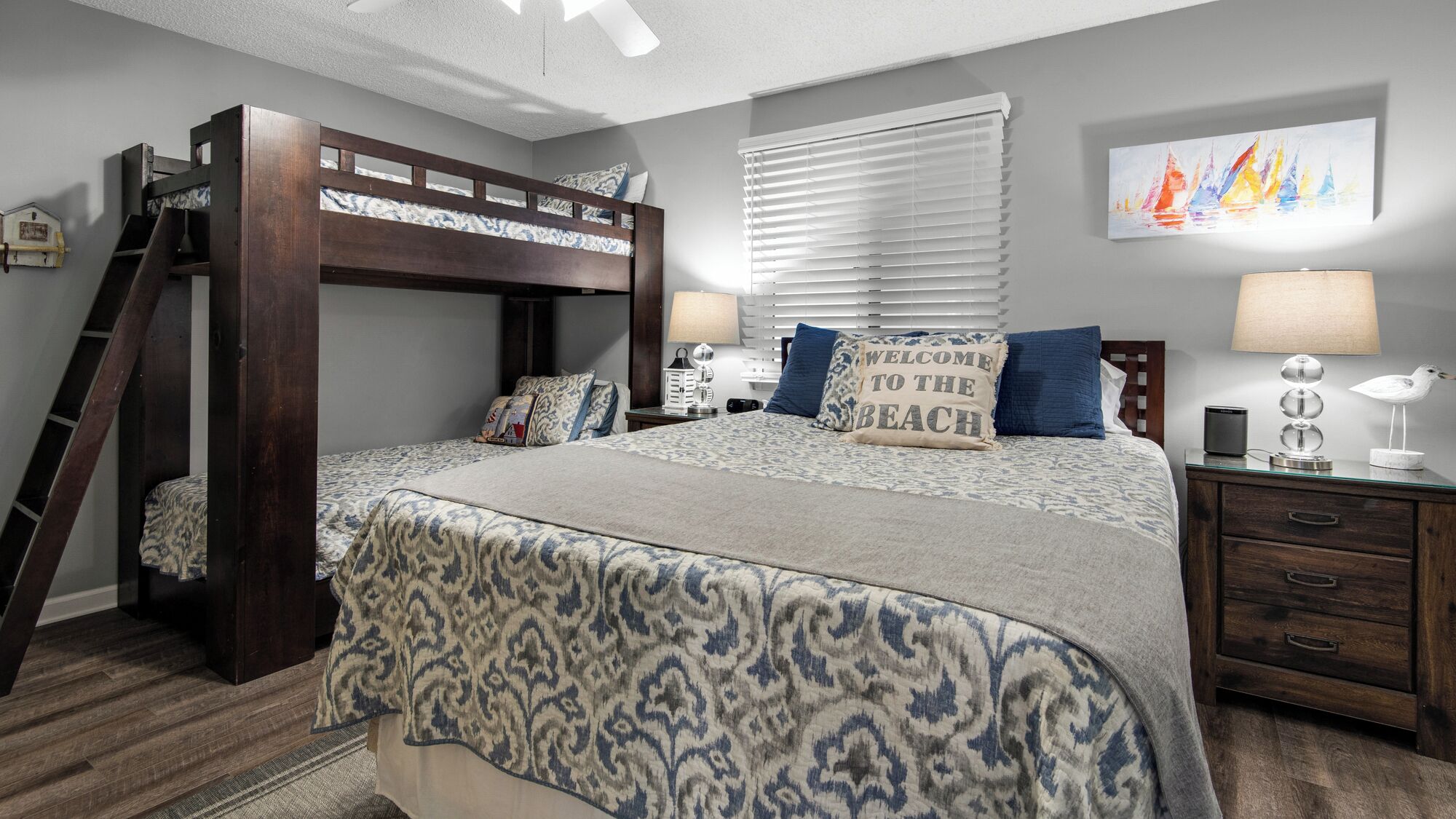 3 bedrooms, individually decorated, individually furnished