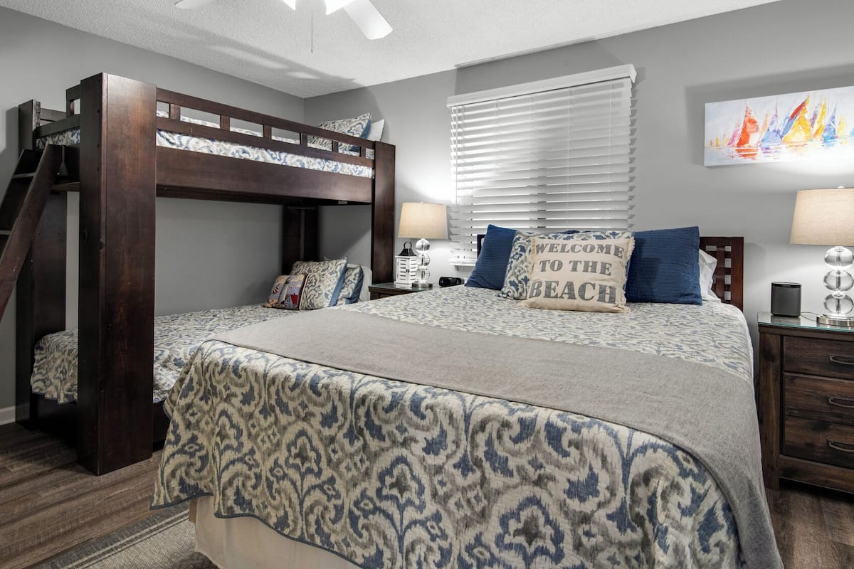 Condo, Multiple Beds, Patio, Ocean View (Sand Cliffs 415) | 3 bedrooms, individually decorated, individually furnished