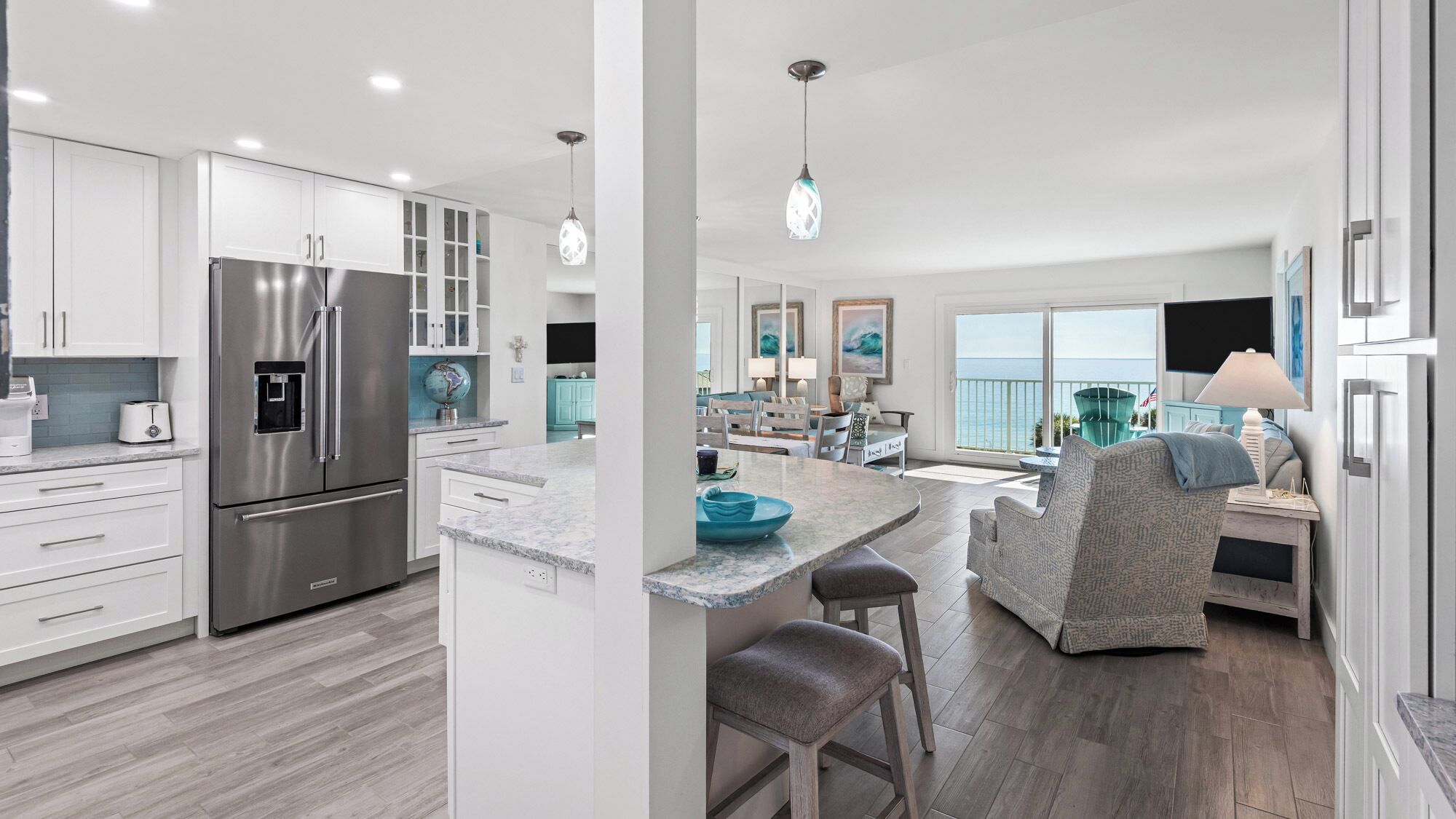 Condo, Multiple Beds, Patio, Ocean View (Sand Cliffs 509) | Interior