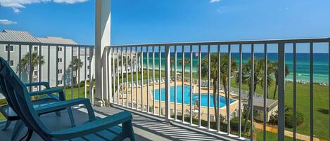 Condo, Multiple Beds, Patio, Ocean View (Sand Cliffs 405) | Property grounds