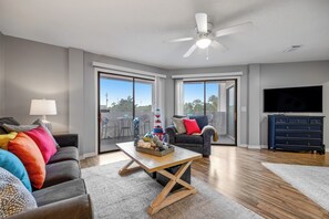 Condo, Multiple Beds, Balcony, Garden View (St Thomas Square 1210B) | Living area