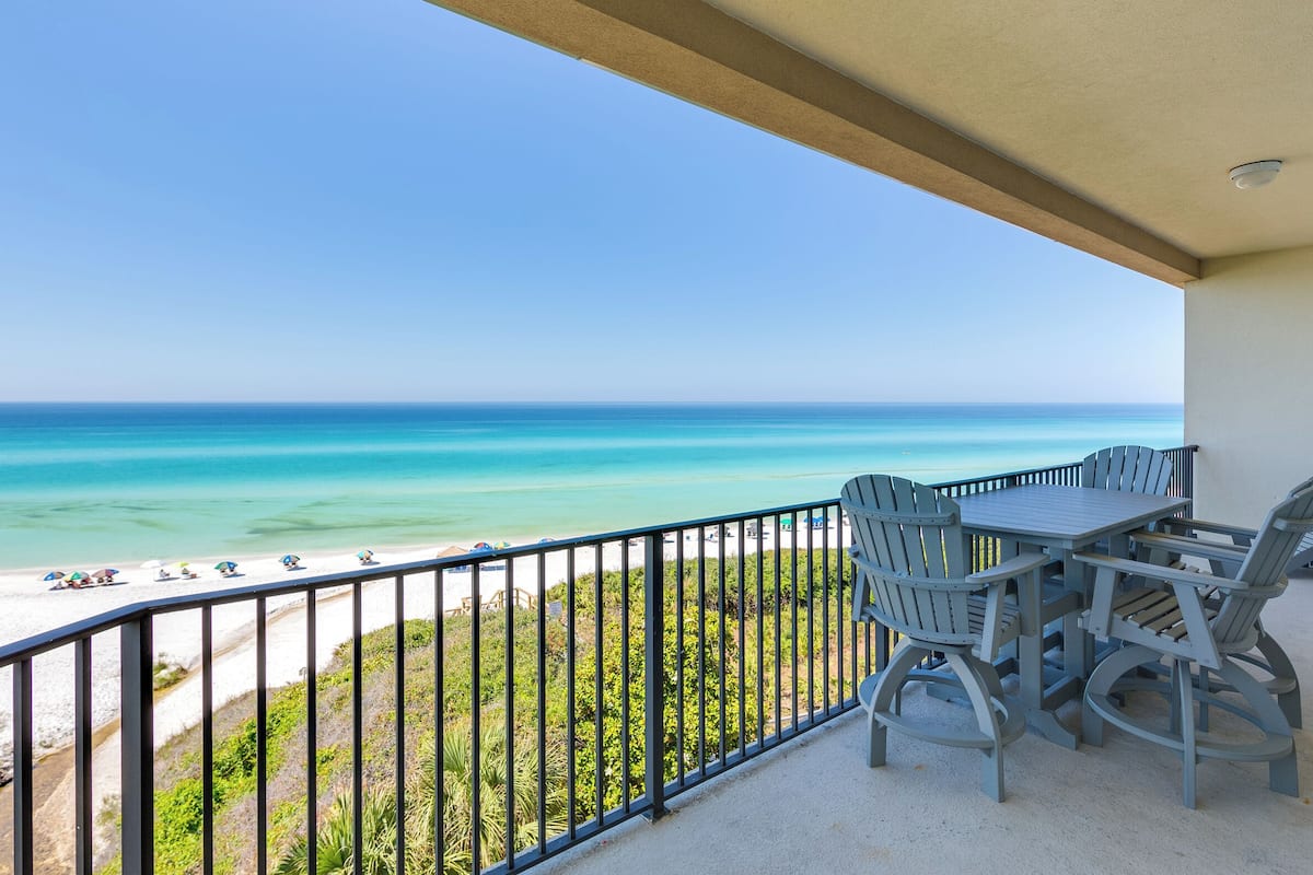 Appartamento, letti multipli, balcone, vista oceano (Legacy 402) | Ristorazione all'aperto