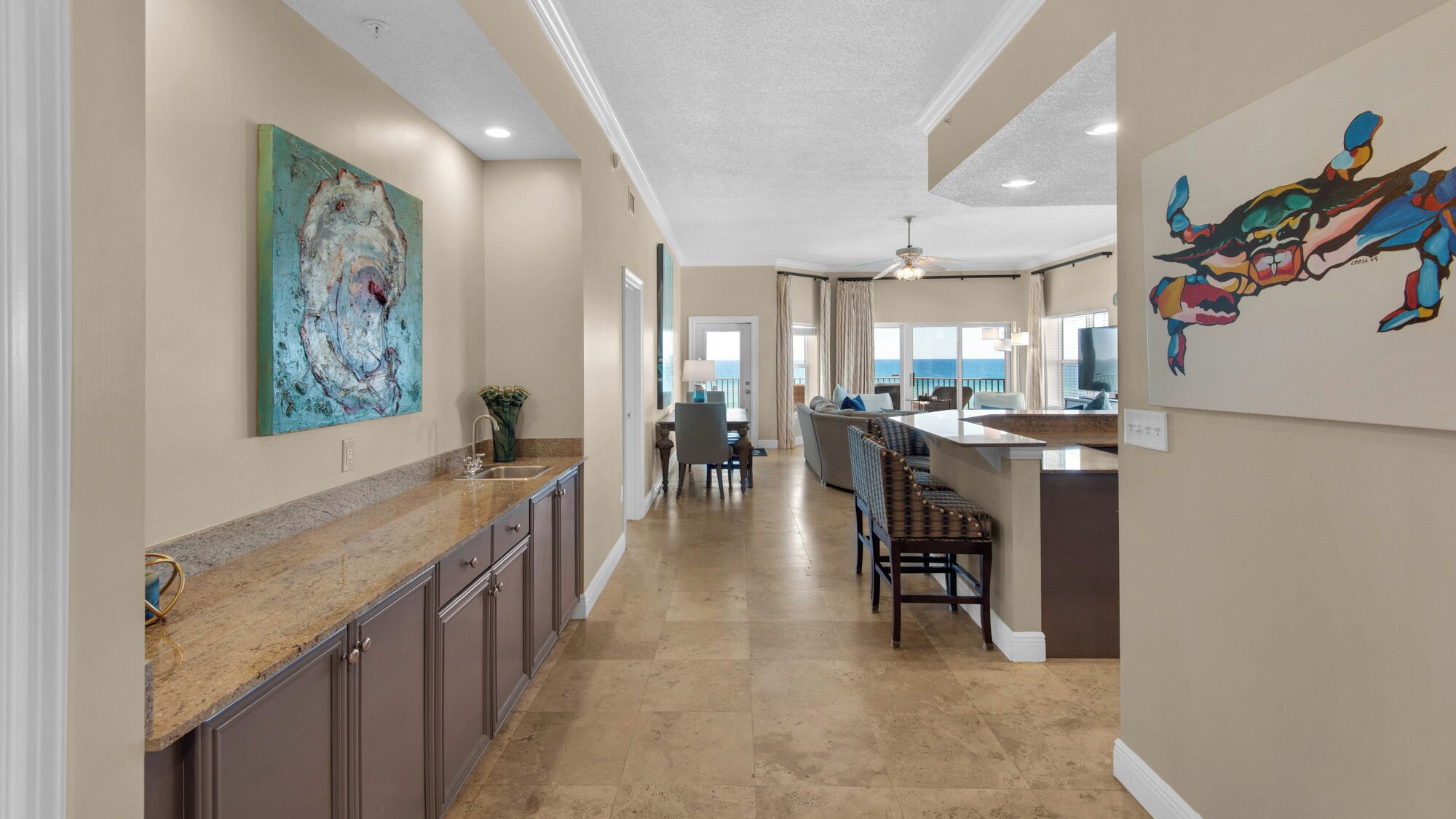 Condo, Multiple Beds, Balcony, Ocean View (Legacy 304) | Interior