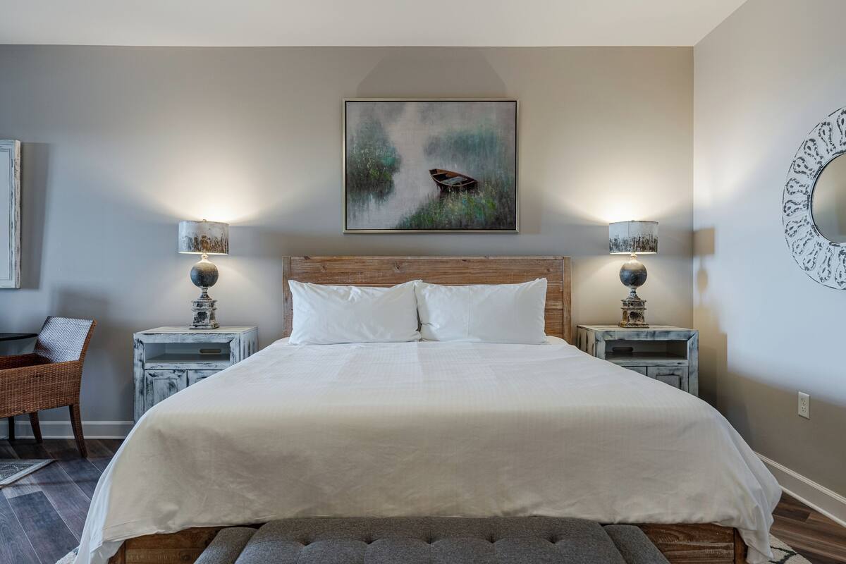 คอนโด, หลายเตียง, ระเบียง, วิวสวน (Village of South Walton 314D) | 3 ห้องนอน, ห้องพักตกแต่งอย่างมีเอกลักษณ์, ตกแต่งพิเศษโดยเฉพาะ
