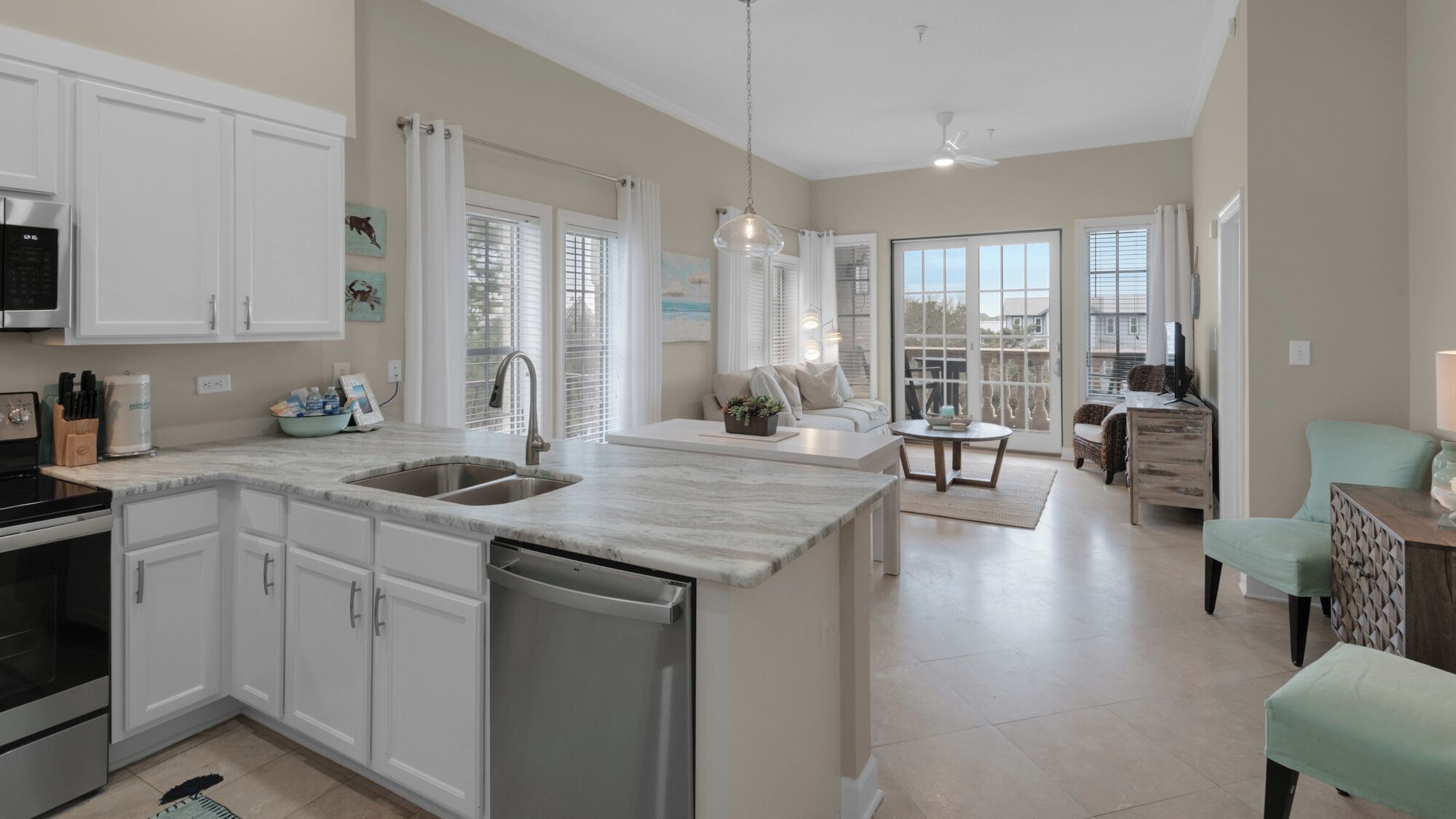 Condo, Multiple Beds, Balcony, Garden View (Village of S Walton 311F) | Private kitchen