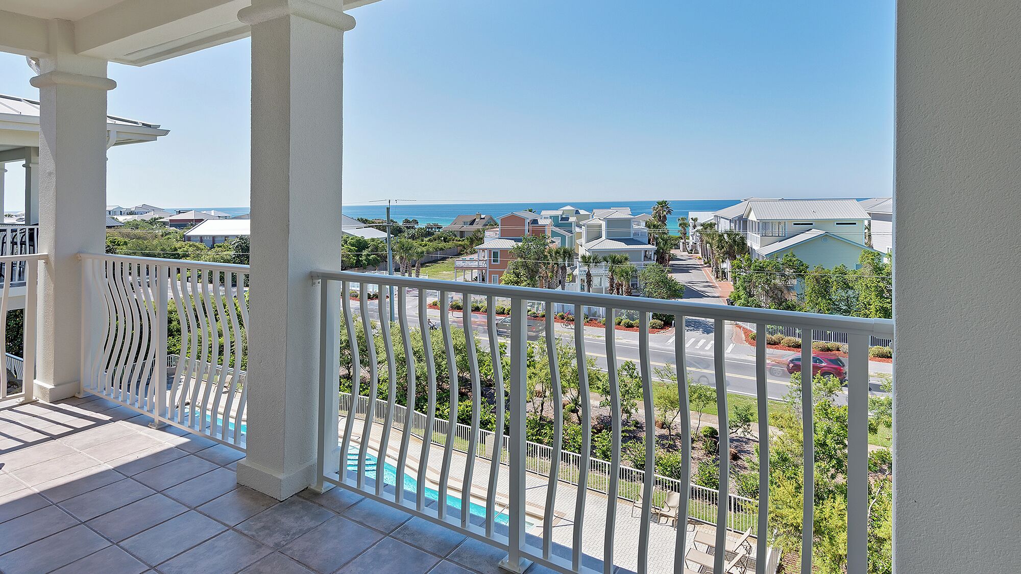 公寓客房, 多張床, 庭院, 海景 (Villas At Seagrove C401) | 住宿一隅