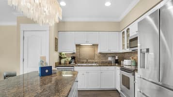 Condo, Multiple Beds, Balcony, Pool View (Villas at Seagrove B101) | Private kitchen | Coffee/tea maker