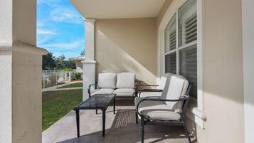 Condo, Multiple Beds, Patio, Pool View (Villas at Seagrove A101) | Terrace/patio