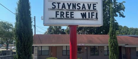 Façade de l’hébergement