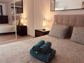 Leilighet | 1 soverom, strykejern/-brett, wi-fi (inkludert) og sengetøy