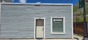 Exterior detail - Midtown Condo right on Main St! Walking distance to everything! (Lava Hot Springs)