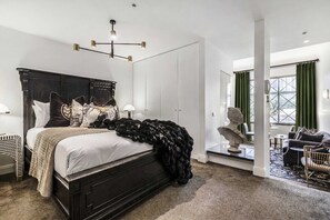 1 غرفة نوم ومكواة/لوح كي وواي فاي وملاءات أسرّة